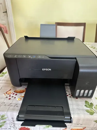 Impressora multifuncional a jato de tinta colorida EPSON L3150