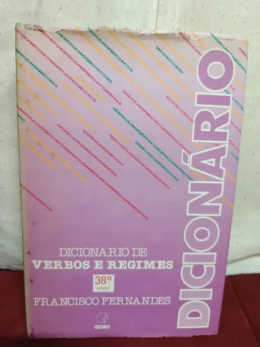 Dicionário de Verbos e Regimes 38° edição