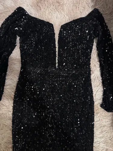 Vestido strass longo