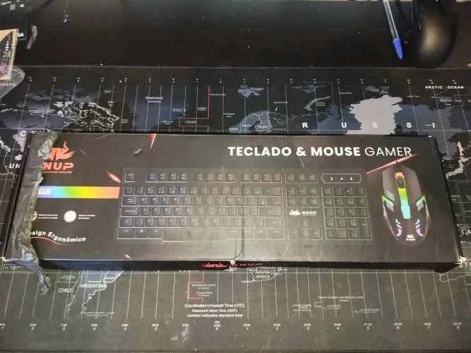 Kit mouse e teclado 