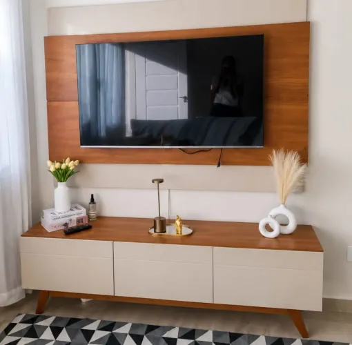 Rack e painel