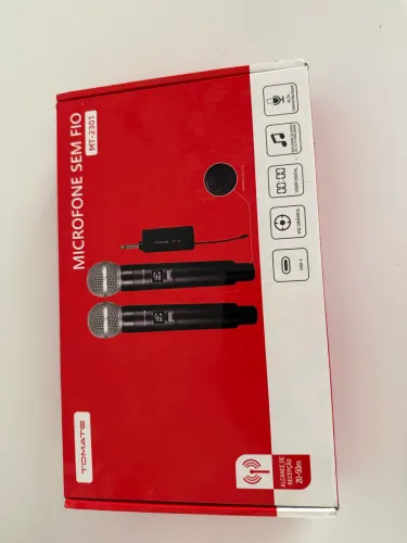 Kit microfone karaokê 