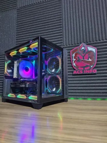 PC Gamer Ryzen 5 9600X + RX 9060 XT 16GB + 16GB RAM DDR5 + NVMe 500GB - NOVO