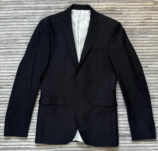 Terno Completo Slim Fit Preto - Raffer