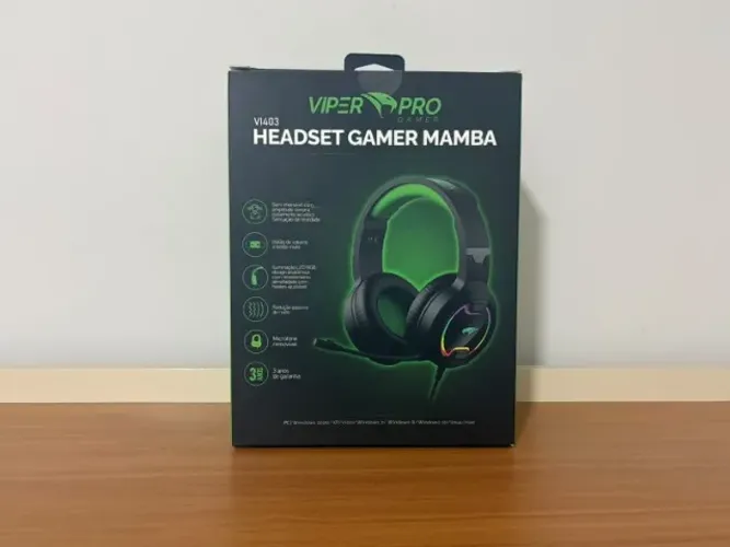 Headset Viper Pro Mamba RGB
