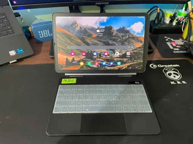 Samsung Galaxy Tab S6 Lite 128GB + S Pen Original + Capa com Teclado