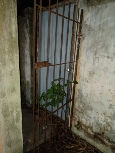 Portão de grade de ferro 0,80 L x 1,90 Alt