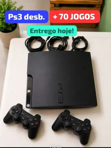Ps3 desb. 70 jogos incriveis
