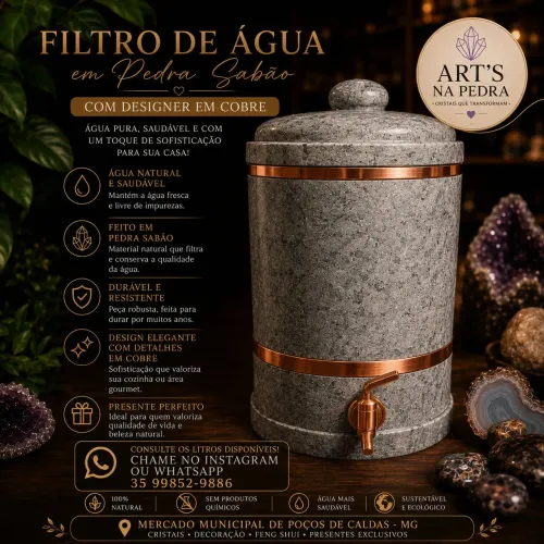 Filtro Pedra Sabão