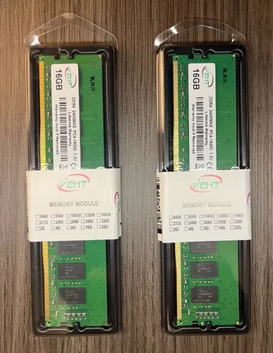 Memoria RAM VEHT DDR4 32GB 2400MHz 2x16GB Desktop