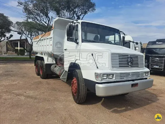 M.benz 1621 6x2 truck caçamba basculante