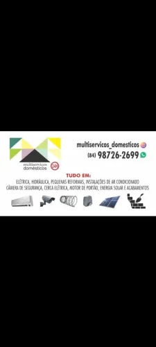 Eletriva, Hidráulica, Segurança eletrônica, pintura e reformas