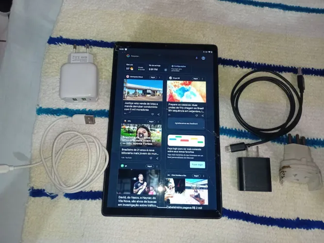 Tablet Lenovo Tab M10 FHD PLUS(Troco em iphone 12)