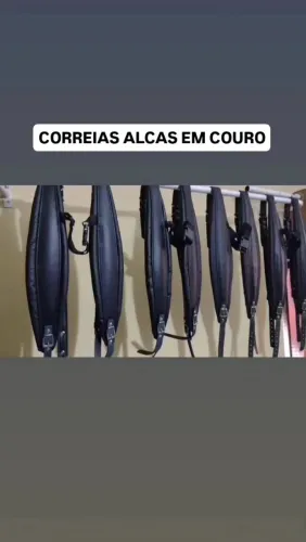 CORREIAS A SANFONA E ZABUMBA EM COURO. ( BAG MODELO LUXO ) ACESSÓRIOS