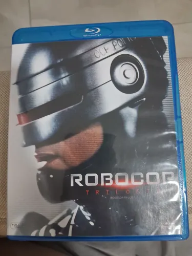 Trilogia blu ray Robocop em estado de novo