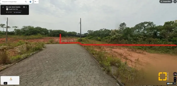 TERRENO EM AREIAS 1.370,13 - NO LOTEAMENTO VIVENDAS SÃO JOSÉ
