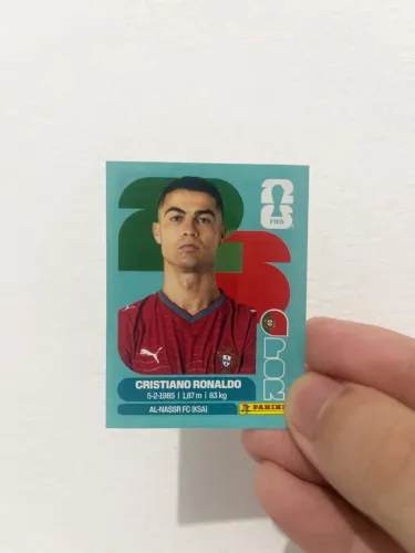 Figurinha do Cristiano Ronaldo