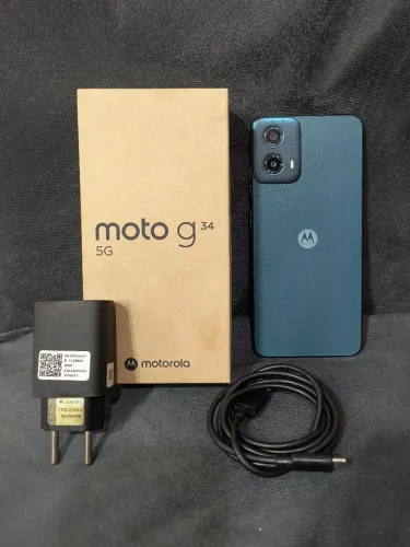 G34 5G 256gb com caixa e carregador original