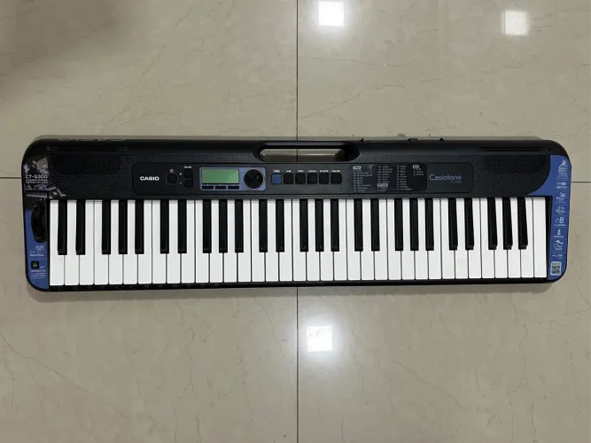 Teclado Casio Casiotone CT-S300 61 Teclas + Pedal Dolphin + Fonte Original