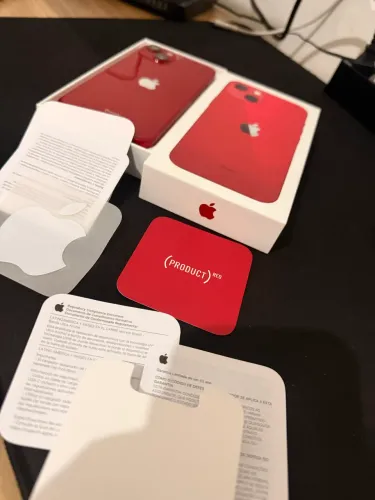 Troco - iPhone 13 red 256GB - 12x cartão
