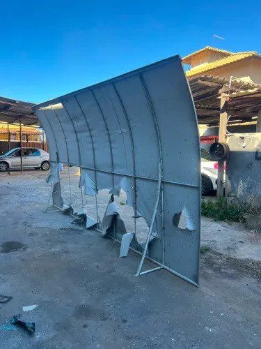 Toldo armação em alumínio 4,80m