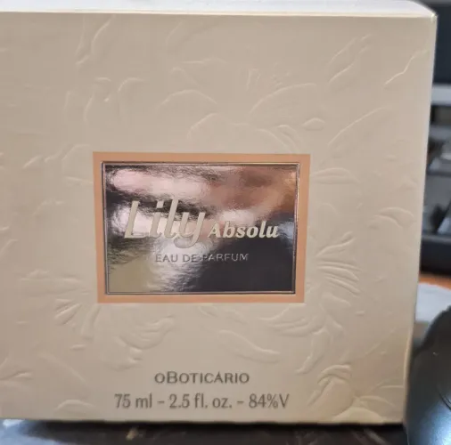 Perfume lily absolu boticário