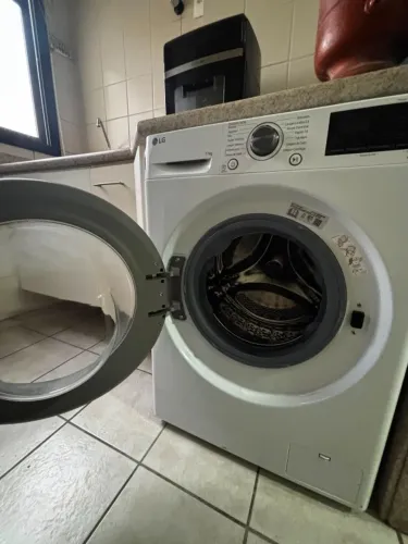 Lavadora Máquina de Lavar Smart LG 11KG VC5 Branca com Inteligência Artificial 220v
