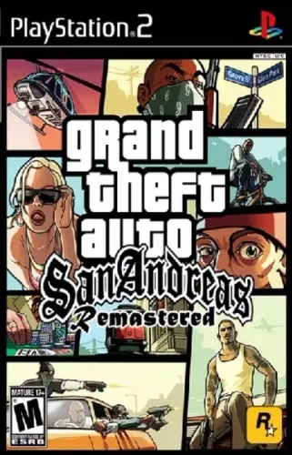 GTA San Andreas Remasterizado - Ps2.