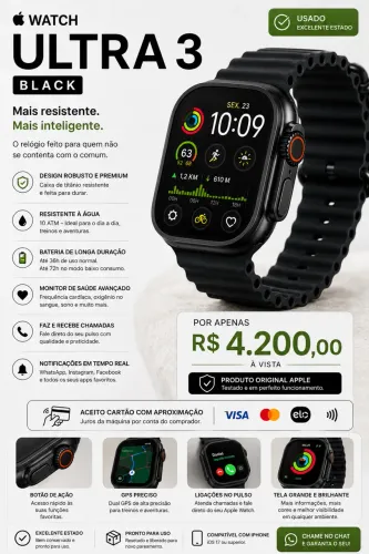 Apple Watch Ultra 3 Black