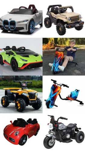 Carro, Carrinho, moto, quadriciclo elétrico, 12v, 6v