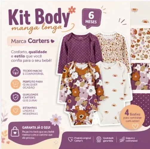 Roupas de bebê Carters - Menina