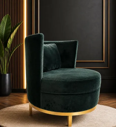 Poltrona Decorativa Moderna - Conforto e Estilo