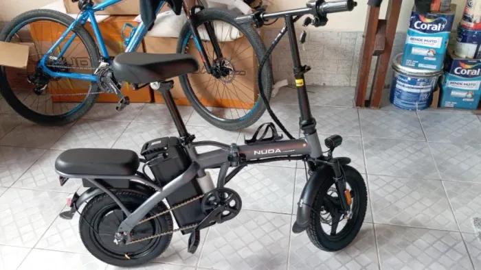 Bicicleta elétrica Dobravel.