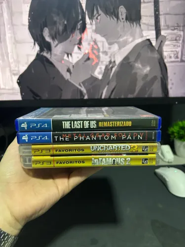 LOTE JOGOS DE PS3 E PS4