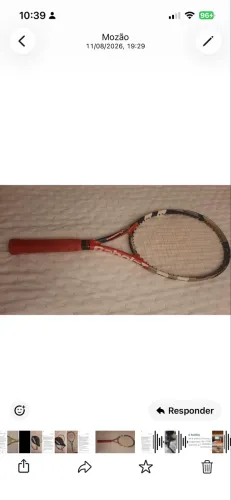 Raquete Babolat contest side Wii Fer