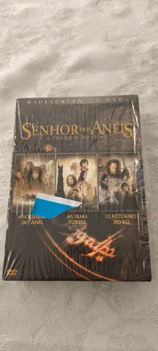 Senhor dos anéis box trilogia DVD 6discos