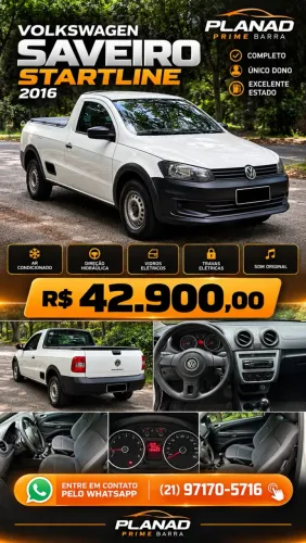 Volkswagen Saveiro Startline 1.6 T.flex 8V 2016