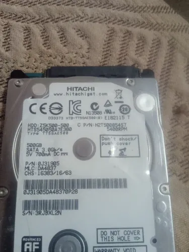 Hd 500gb com Windows 