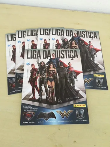 Figurinhas do álbum Liga da Justiça