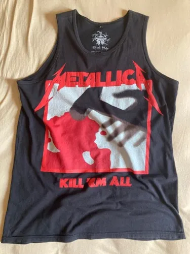 Camiseta regata do Metallica