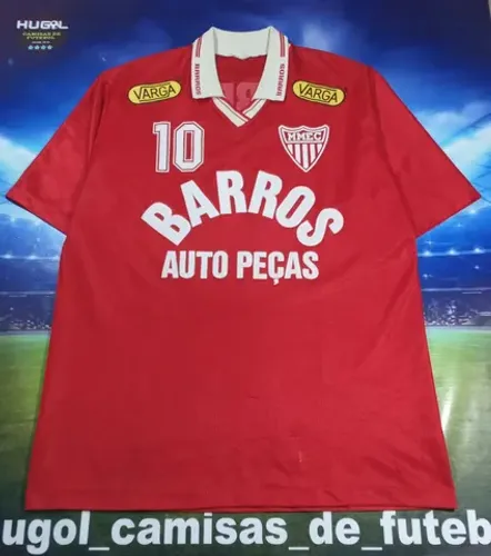 Camisa do Mogi Mirim SP Anos 90 Hagas #10 Tamanho GG