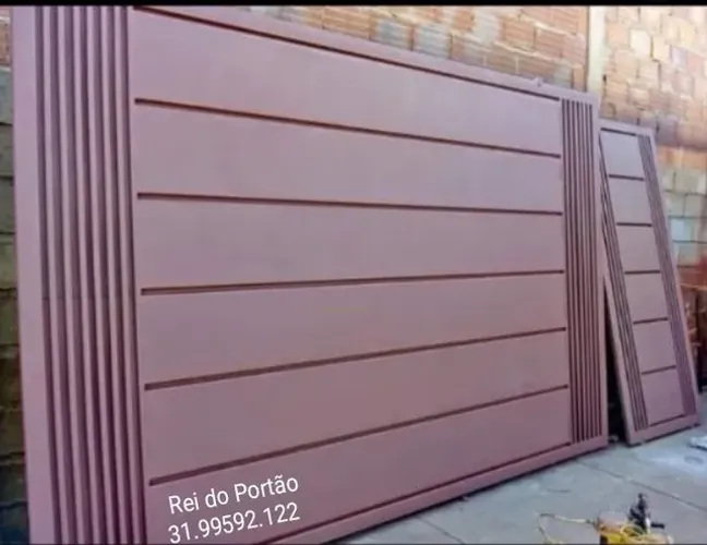 Portão de garagem com extrema qualidade e o melhor preço do mercado B.H e região