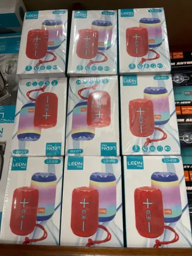 Caixa caixinha de Som Portátil Bluetooth - Leon Pro - Novas