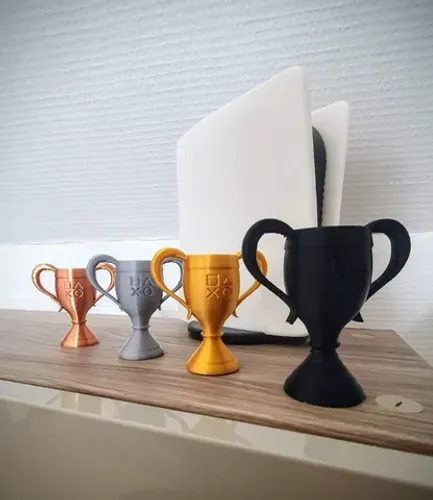 Trofeu Playstation represente suas platinas!!