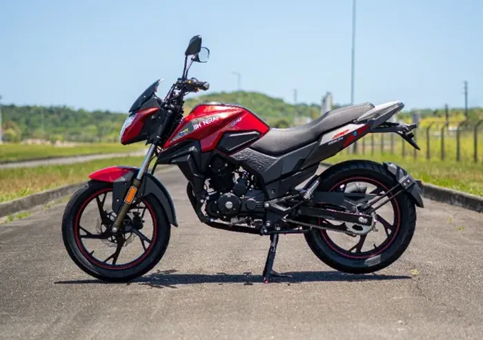 Nova Shineray Jef 150s EFI com Injeção Eletrônica a Pronta Entrega