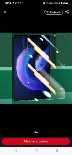 Película de Vidro Temperado para tablete xiome pad 6 e 6 pro 11'
