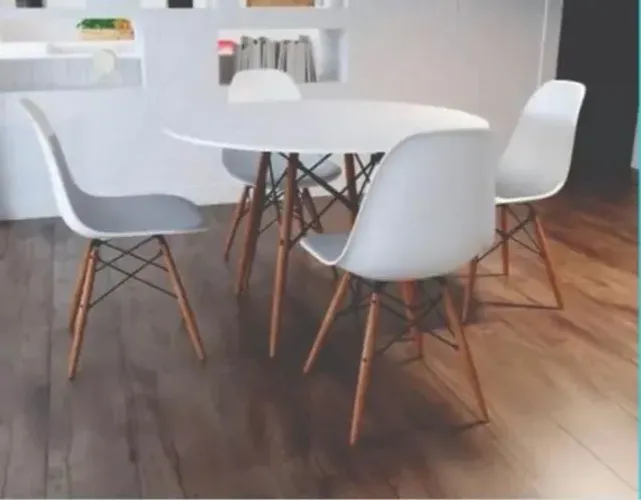 Mesa de jantar Eames pronto entrega 