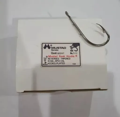 Anzol Mustad Norueguês 92247 7/0 + brindes exclusivos