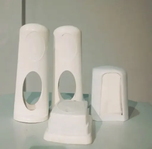 Conjunto porta guardanapo e canudo 4 peças