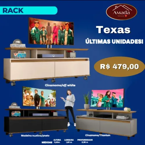 Rack texas, entrega em 3 dias